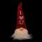 11.5" Red Knit 'I Love You' Hat Valentine's Day Gnome